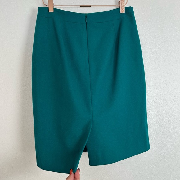 J. Crew The pencil skirt Double-serge wool blend midi - Picture 7 of 9